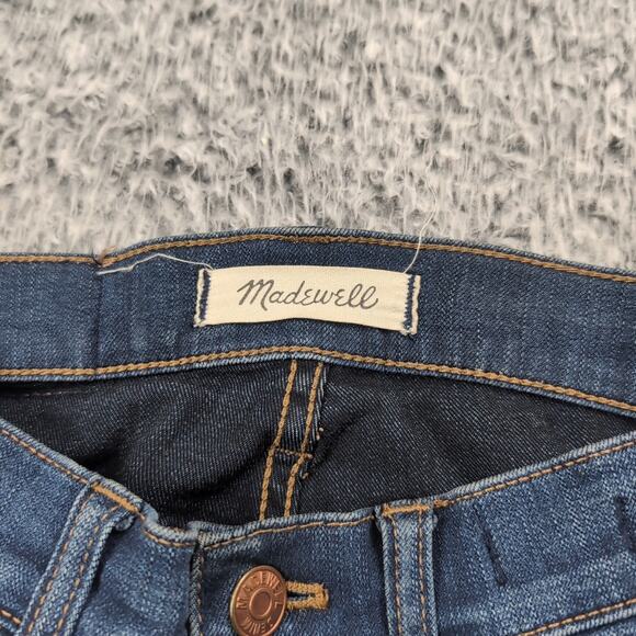 Madewell Jeans Womens 24 Blue Roadtripper Stretch Distressed Normcore Casual - Picture 4 of 11